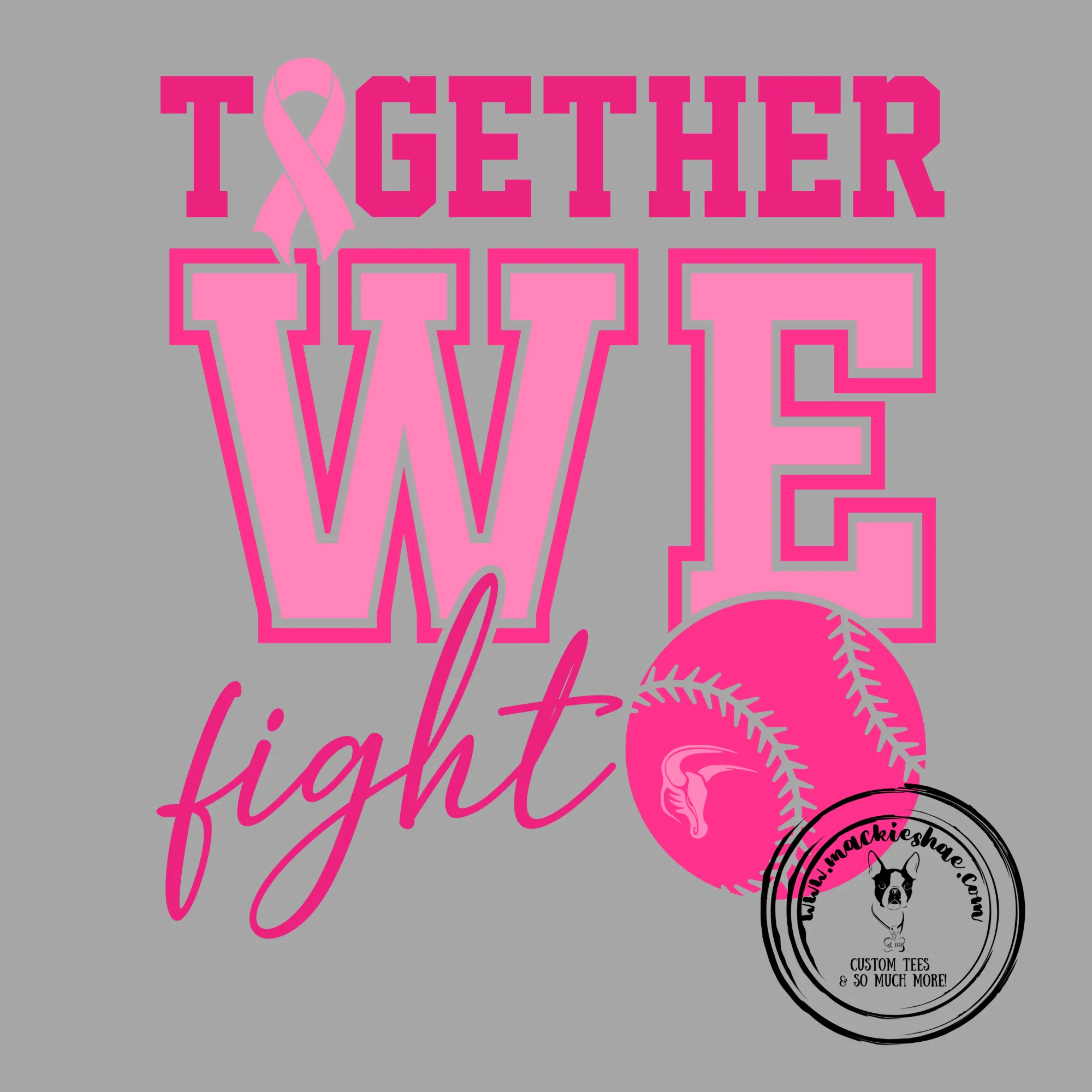 MSHS Baseball- Maverick Baseball Together We Fight Black Gear