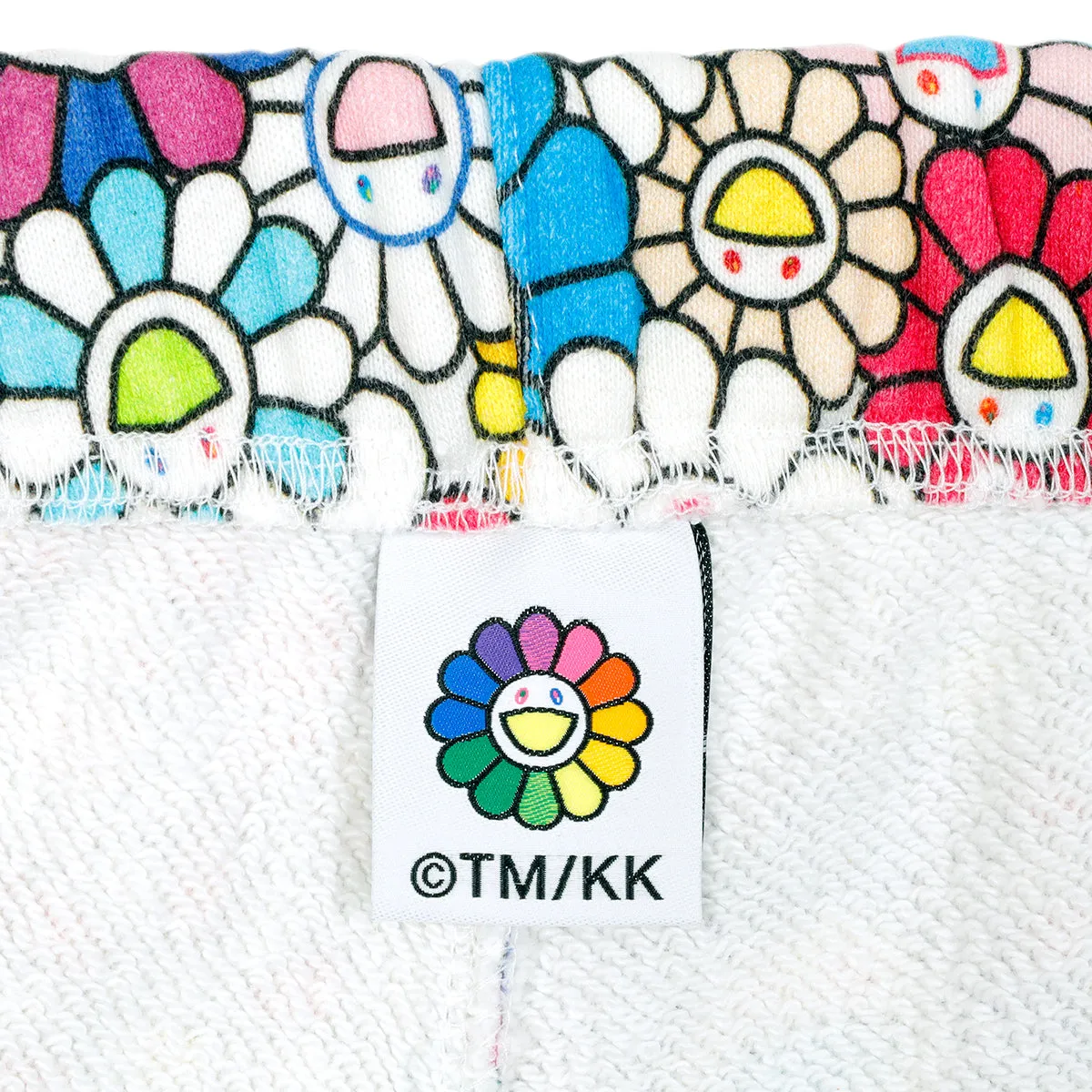 Multi-Color Flowers Sweat Pants