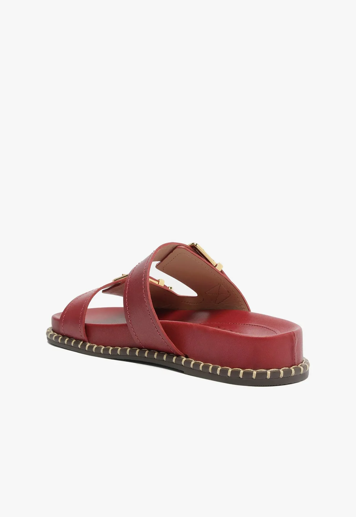 Naomi Sporty Leather Sandal