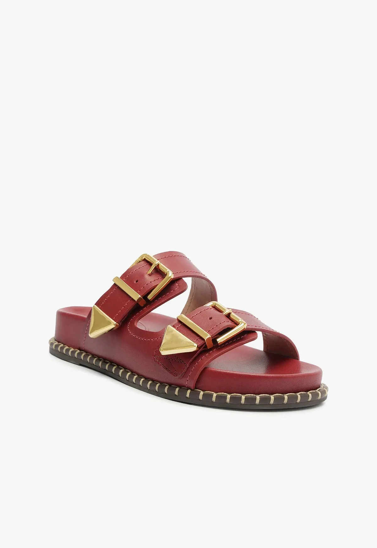 Naomi Sporty Leather Sandal