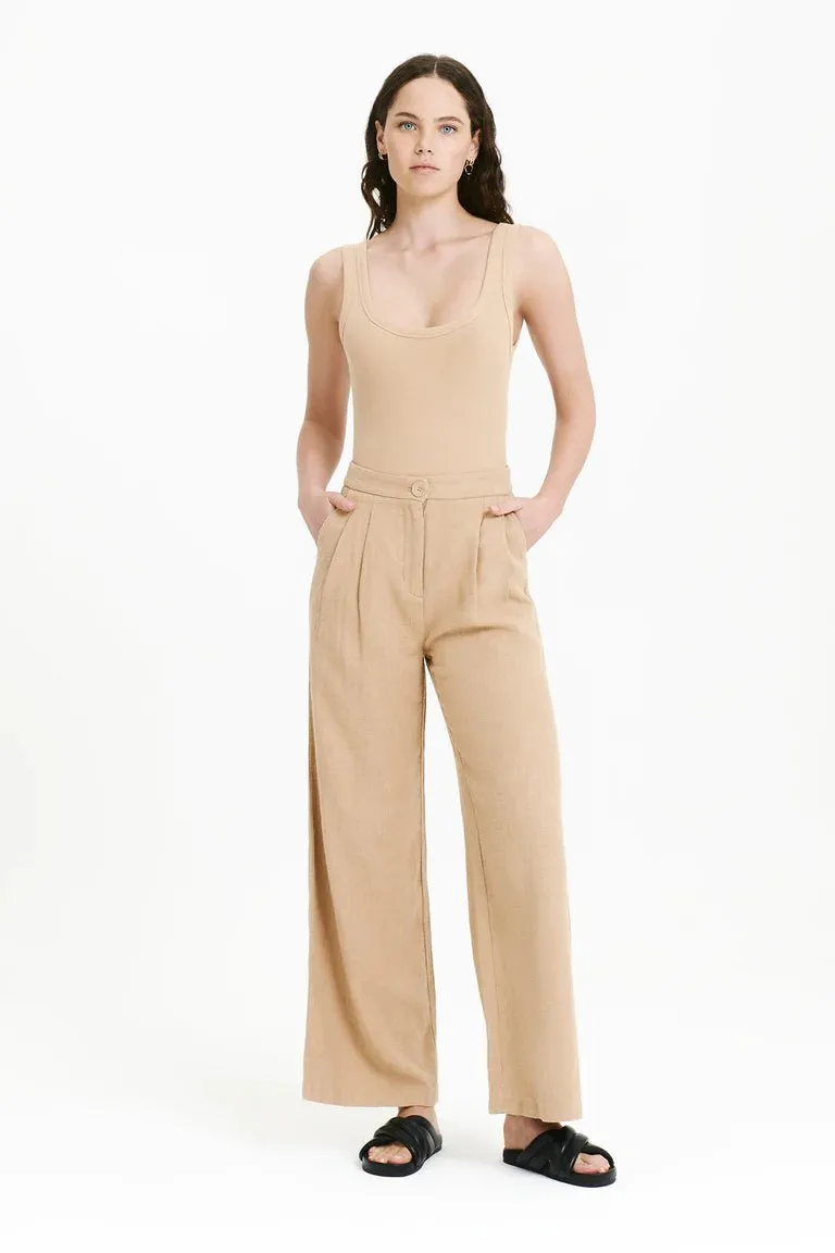 NUDE LUCY BLAIR TAILORED PANT - DUNE