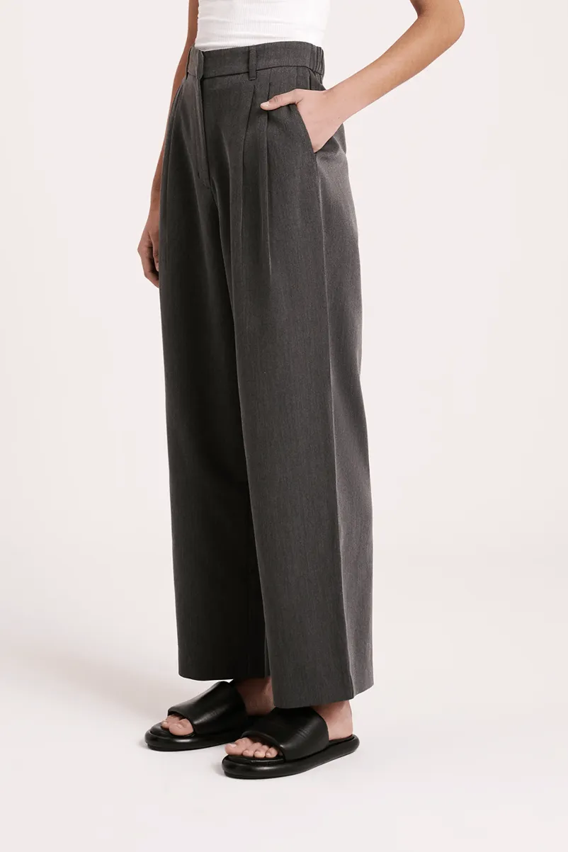 NUDE LUCY JIRO TAILORED PANT - ASPHALT
