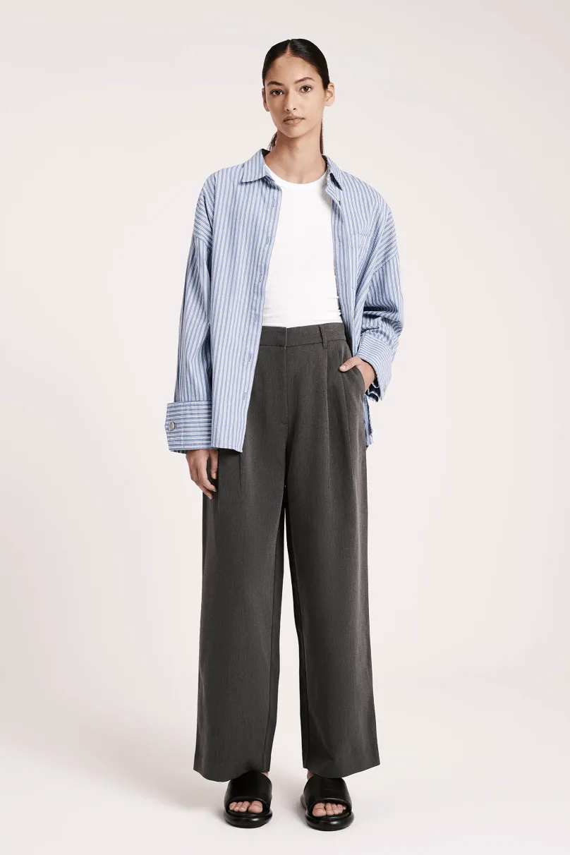 NUDE LUCY JIRO TAILORED PANT - ASPHALT