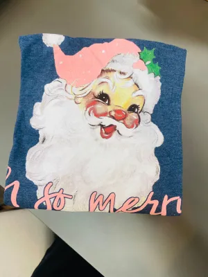 Oh so merry Santa tee
