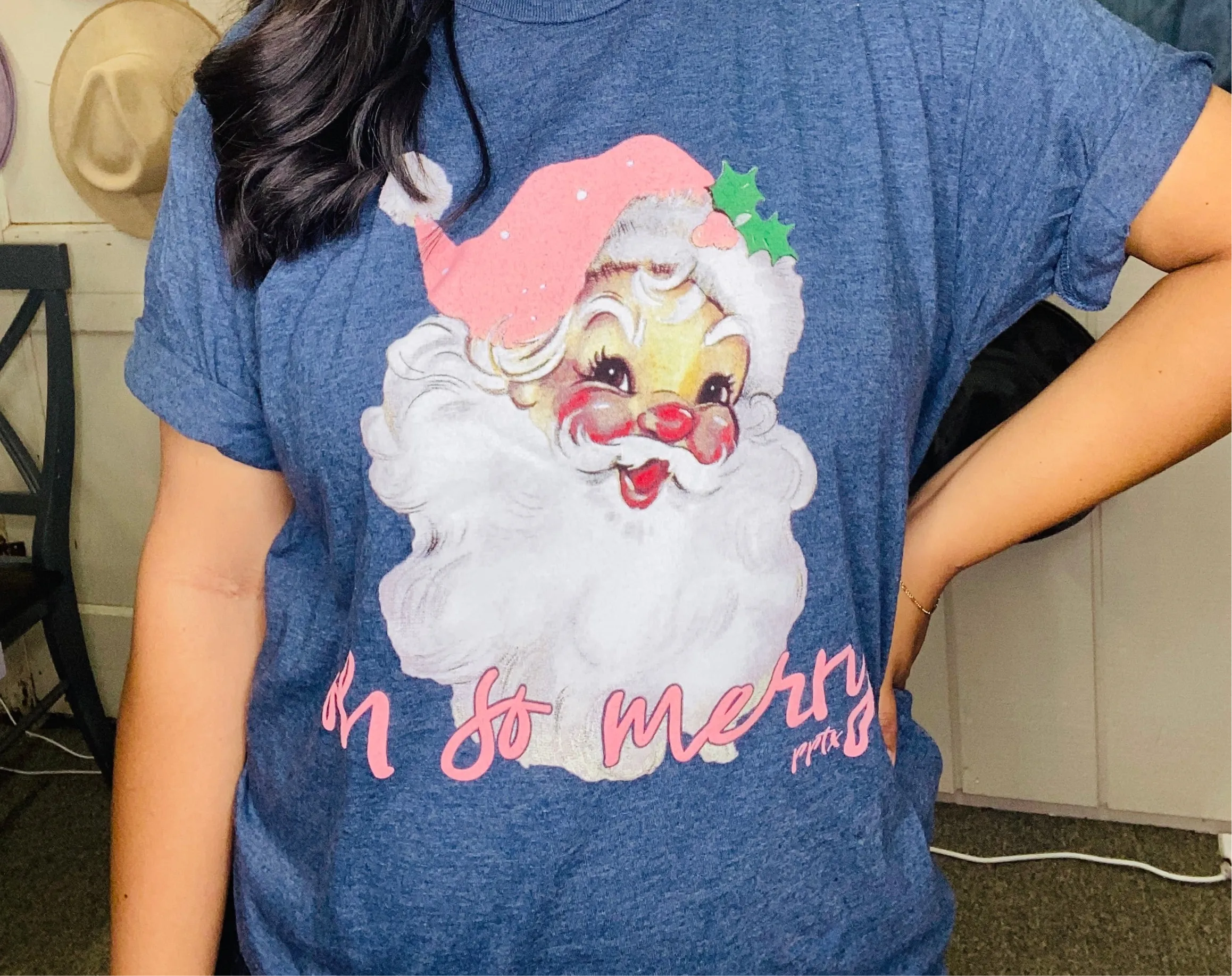 Oh so merry Santa tee