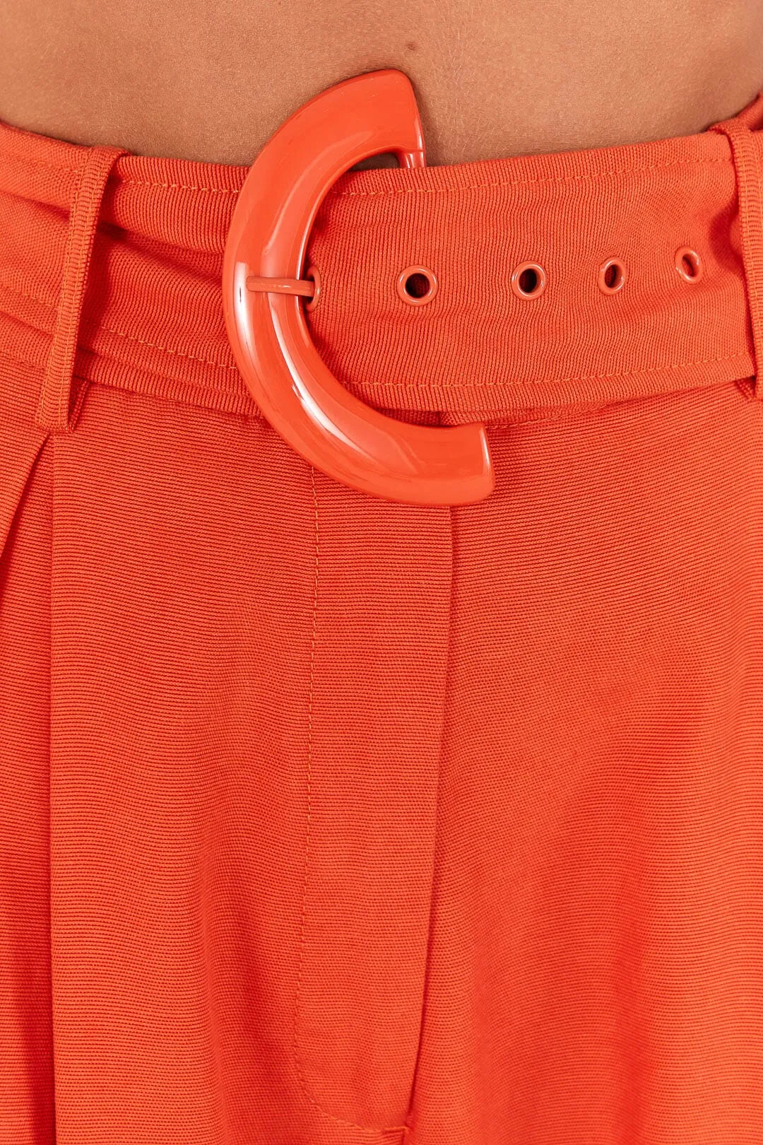 Orange Tailored Pants