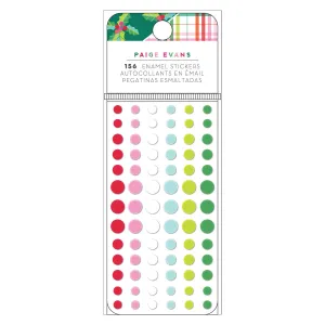 Paige Evans Sugarplum Wishes Enamel Dots 156 Pack