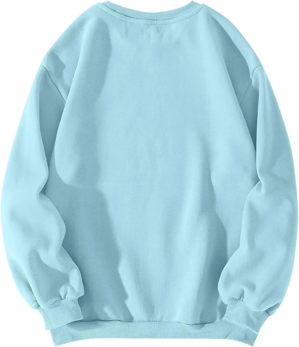 Pink Bow Sweatshirt Oversized Crewneck Sweatshirt Fall Pullover Sweatshirt Long Sleeve Bow Print Sweater Y2k Tops