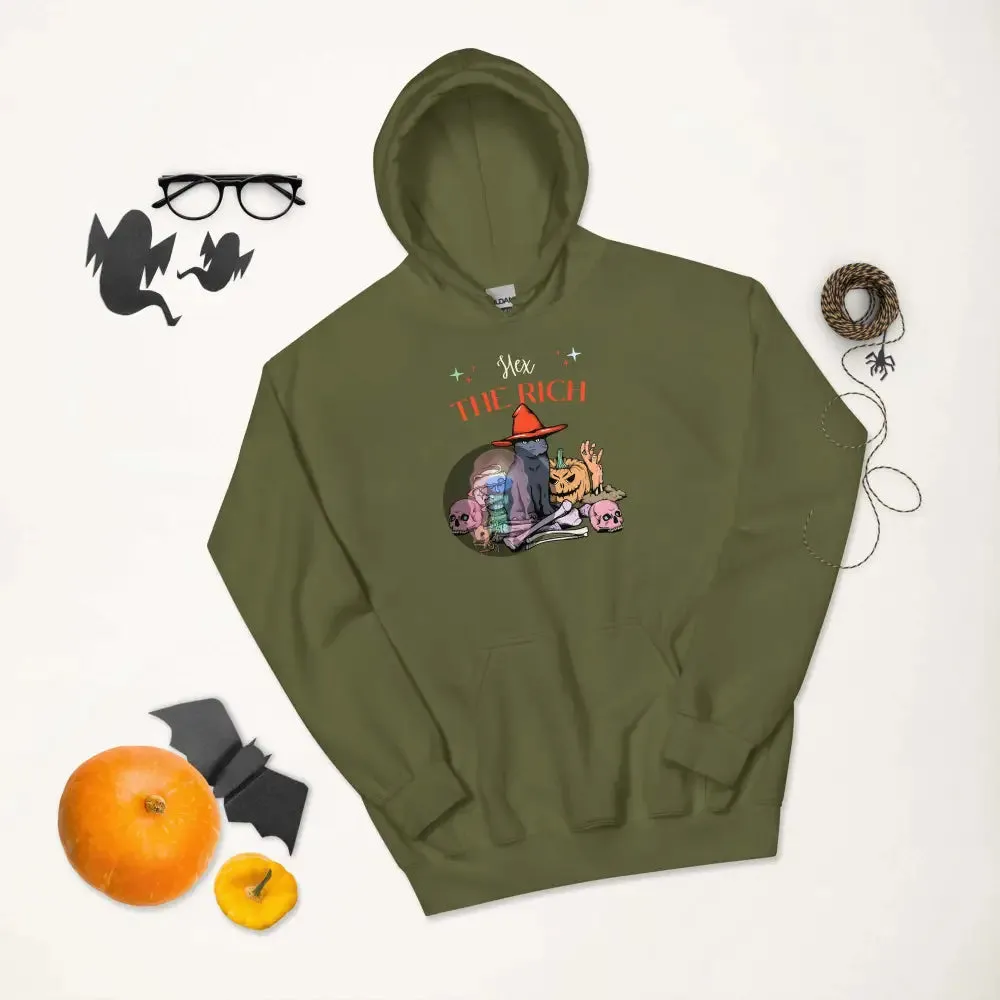 "Hex the Rich" Halloween Unisex Hoodie