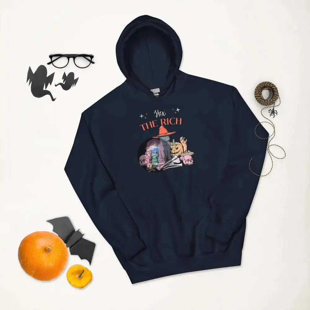 "Hex the Rich" Halloween Unisex Hoodie