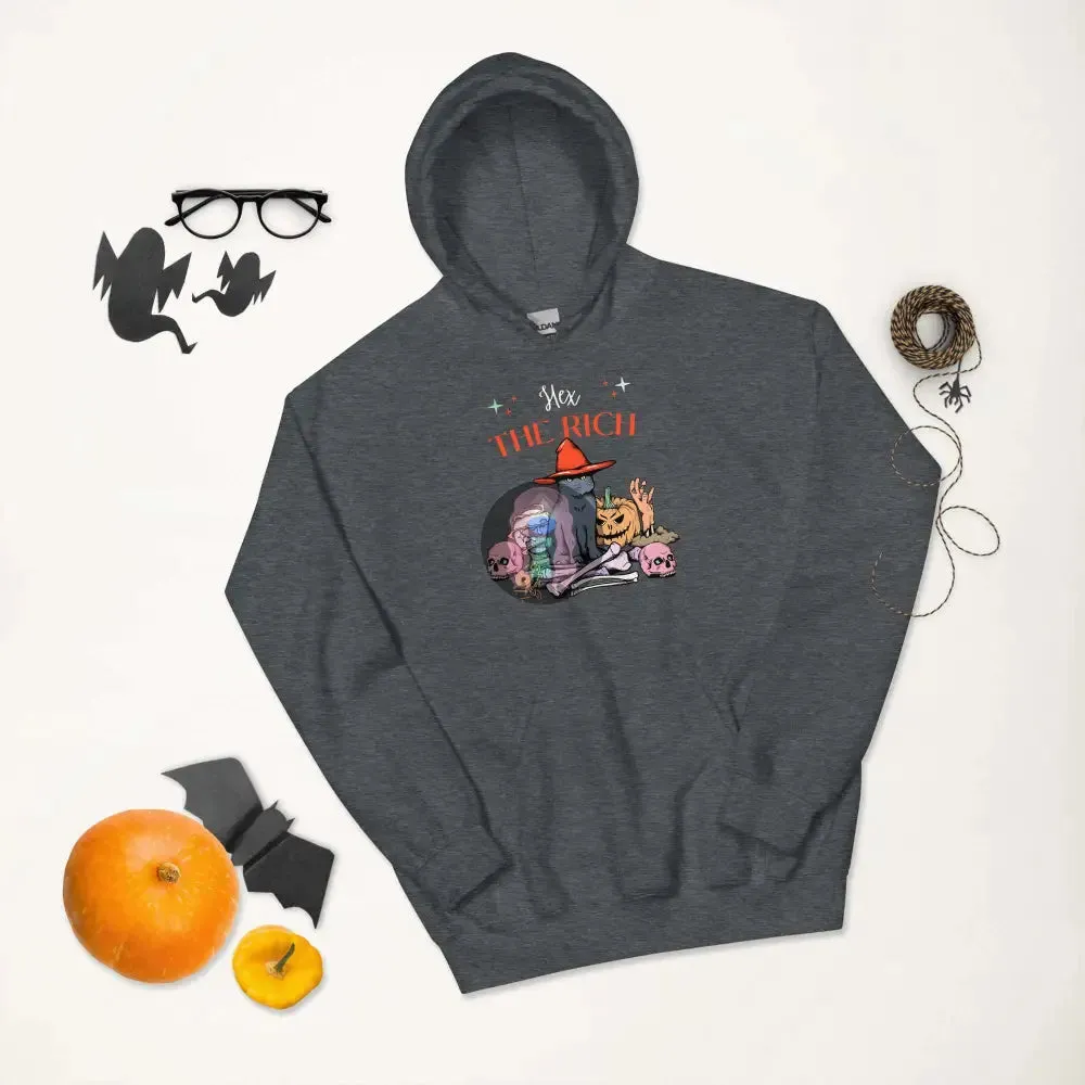 "Hex the Rich" Halloween Unisex Hoodie