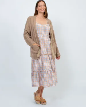 "Relaxed Boyfriend" Knit Cardigan