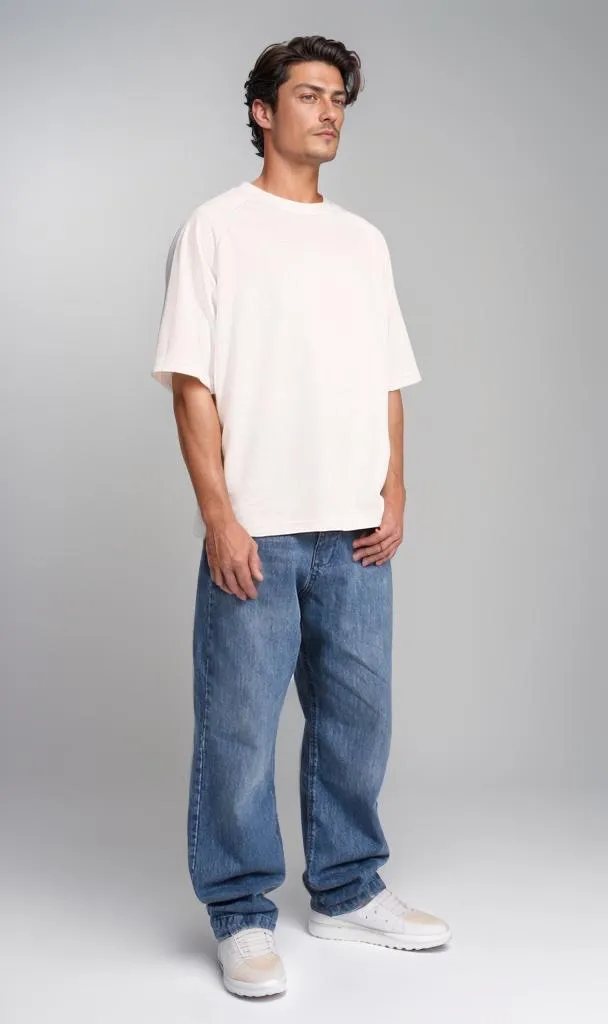 R208594 -Wayvile Oversized T-Shirt - Off White