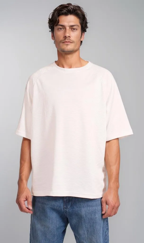 R208594 -Wayvile Oversized T-Shirt - Off White