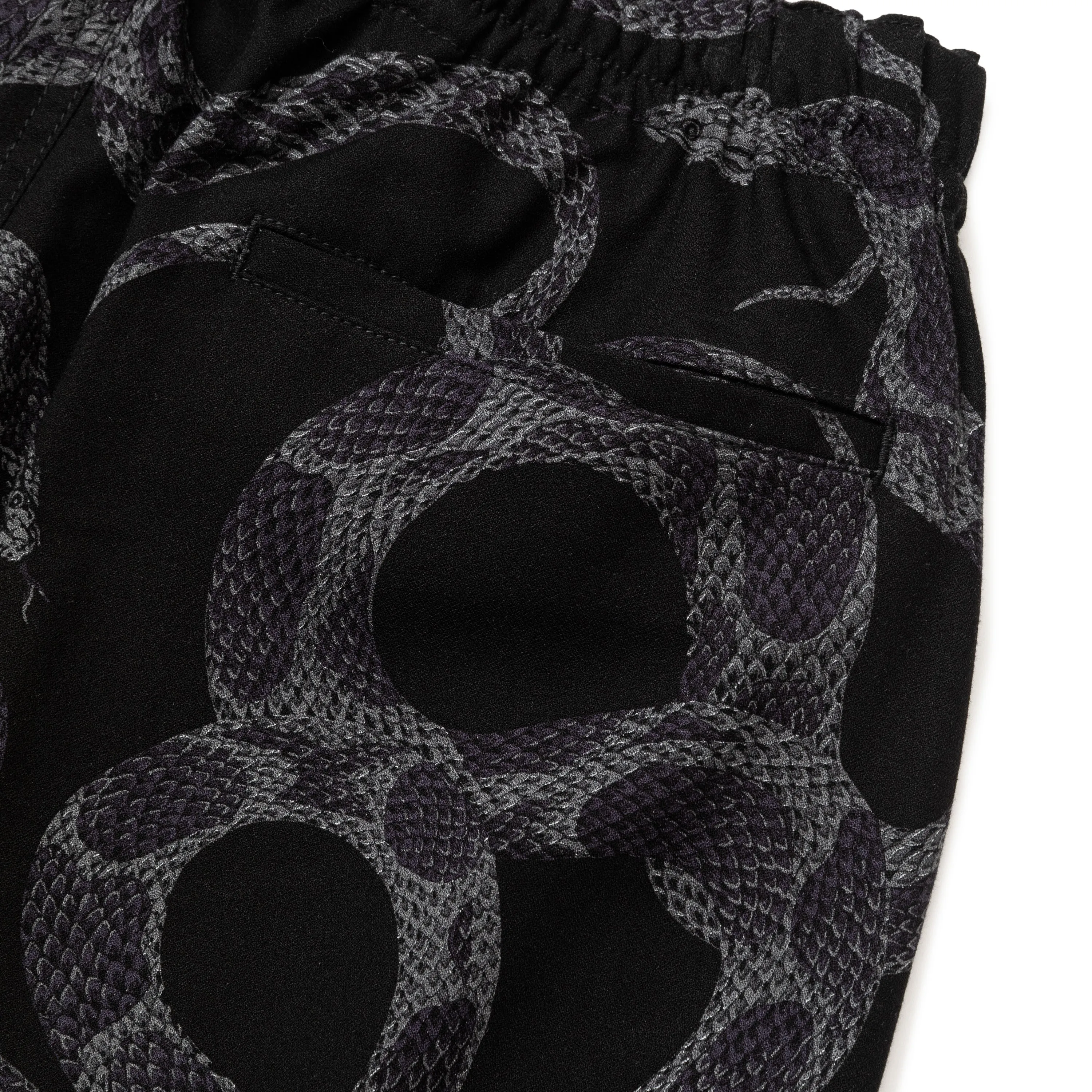R/P ALLOVER SNAKE PATTERN EASY TROUSERS ＜LIMITED＞