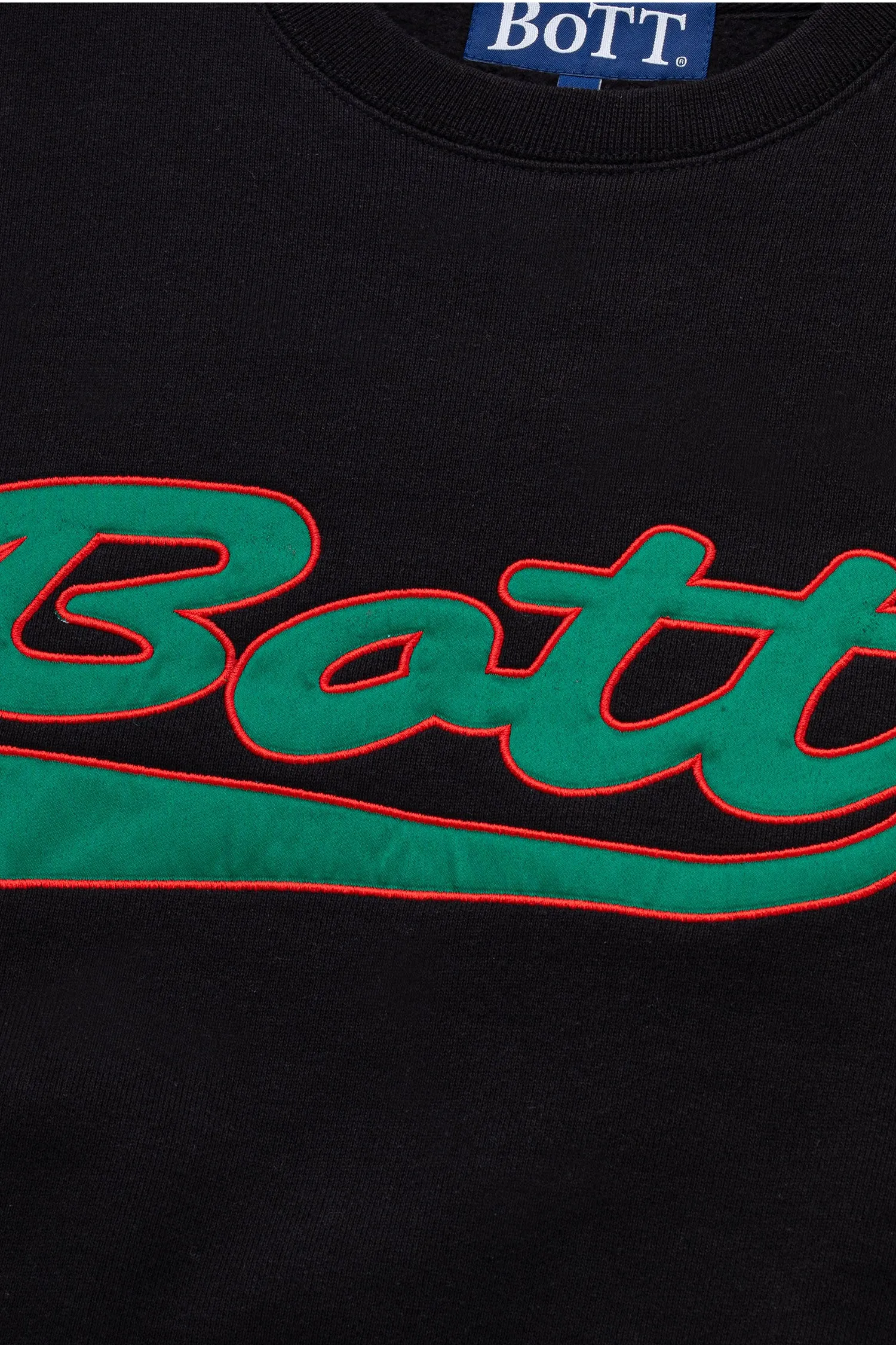 SCRIPT LOGO CREWNECK BLACK