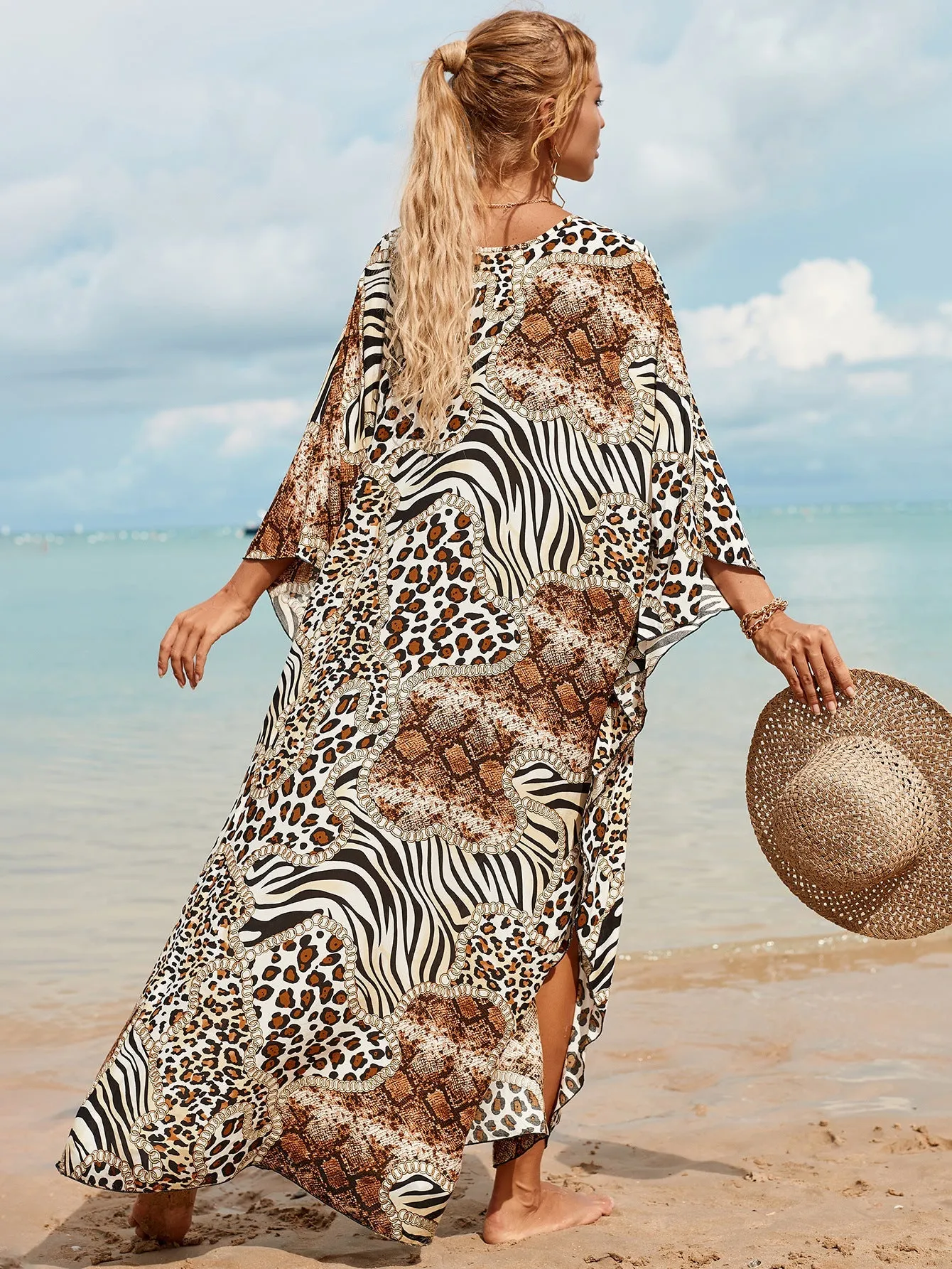 Snake Luxe Lounge Dress