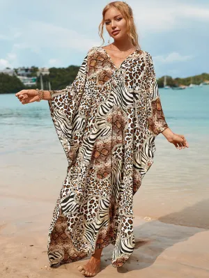 Snake Luxe Lounge Dress