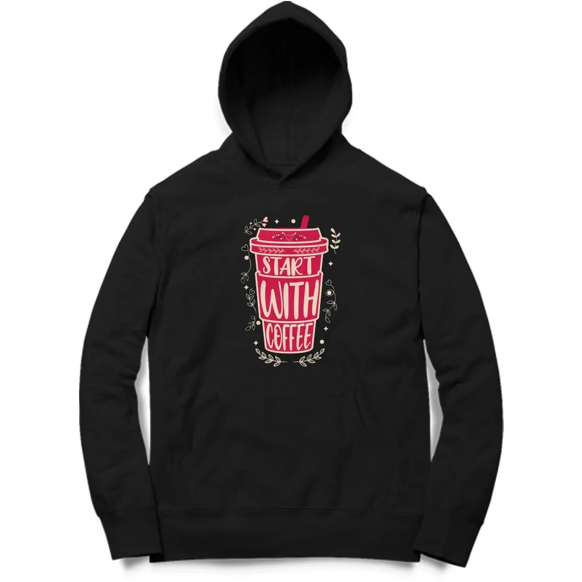 Start With Coffee Hoodie