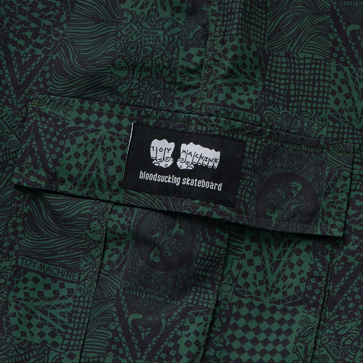 TM ART ARCHIVE PRINT DRY EASY CARGO PANTS