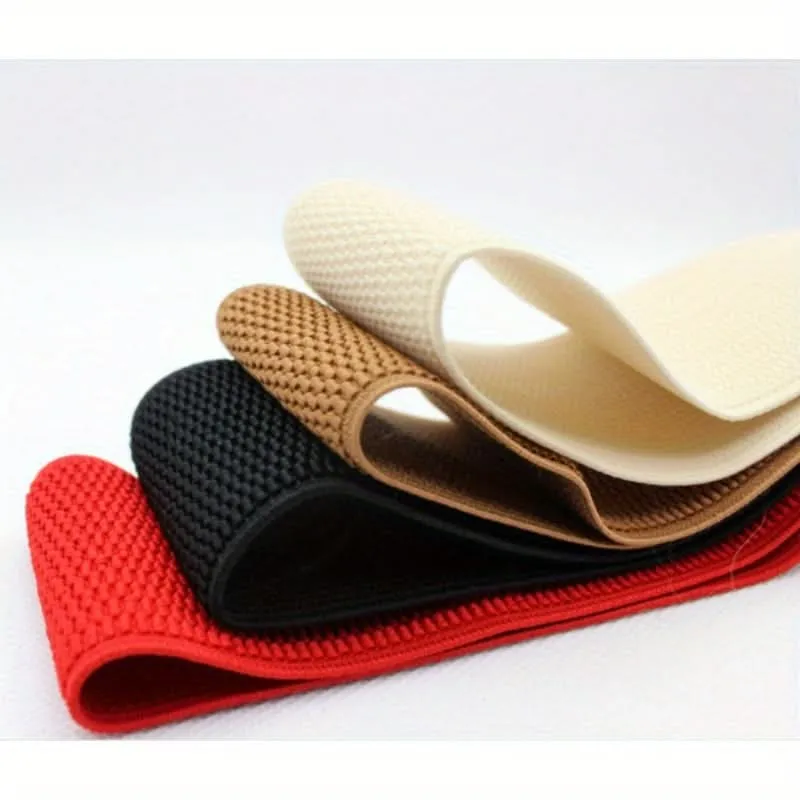 Vintage Hollow Buckle Wide Elastic Belt