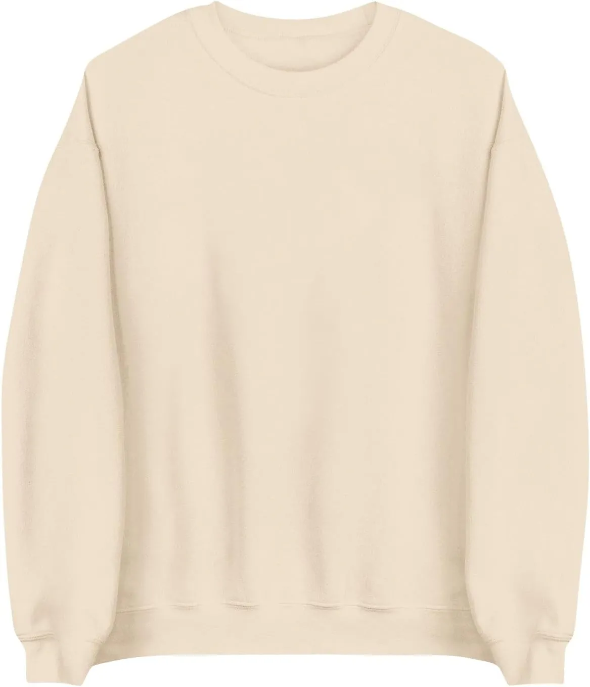 Women Crewneck Sweatshirts Trendy Loose Fleece Pullover Sweaters Casual Comfy Long Sleeve Hoodies Y2k Fall Clothes