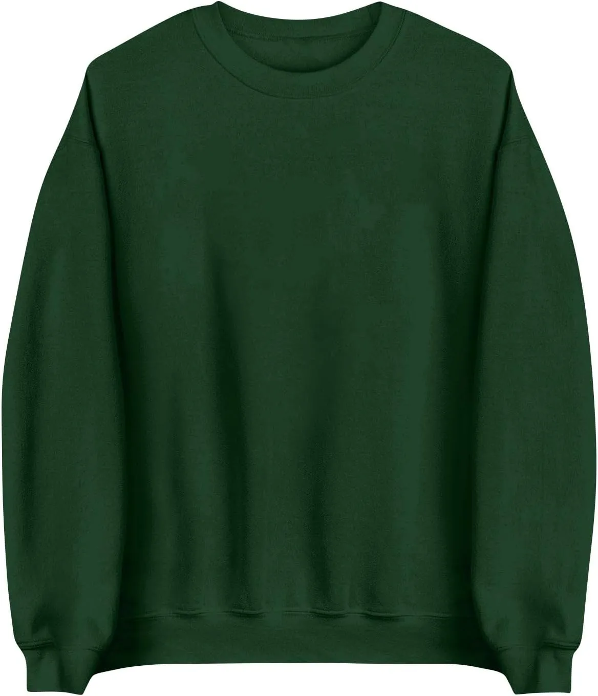 Women Crewneck Sweatshirts Trendy Loose Fleece Pullover Sweaters Casual Comfy Long Sleeve Hoodies Y2k Fall Clothes