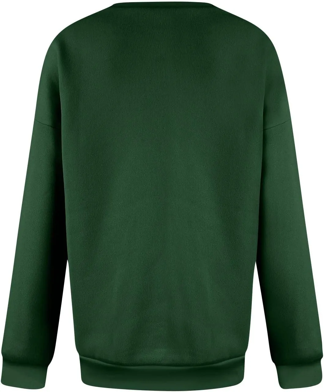 Women Crewneck Sweatshirts Trendy Loose Fleece Pullover Sweaters Casual Comfy Long Sleeve Hoodies Y2k Fall Clothes