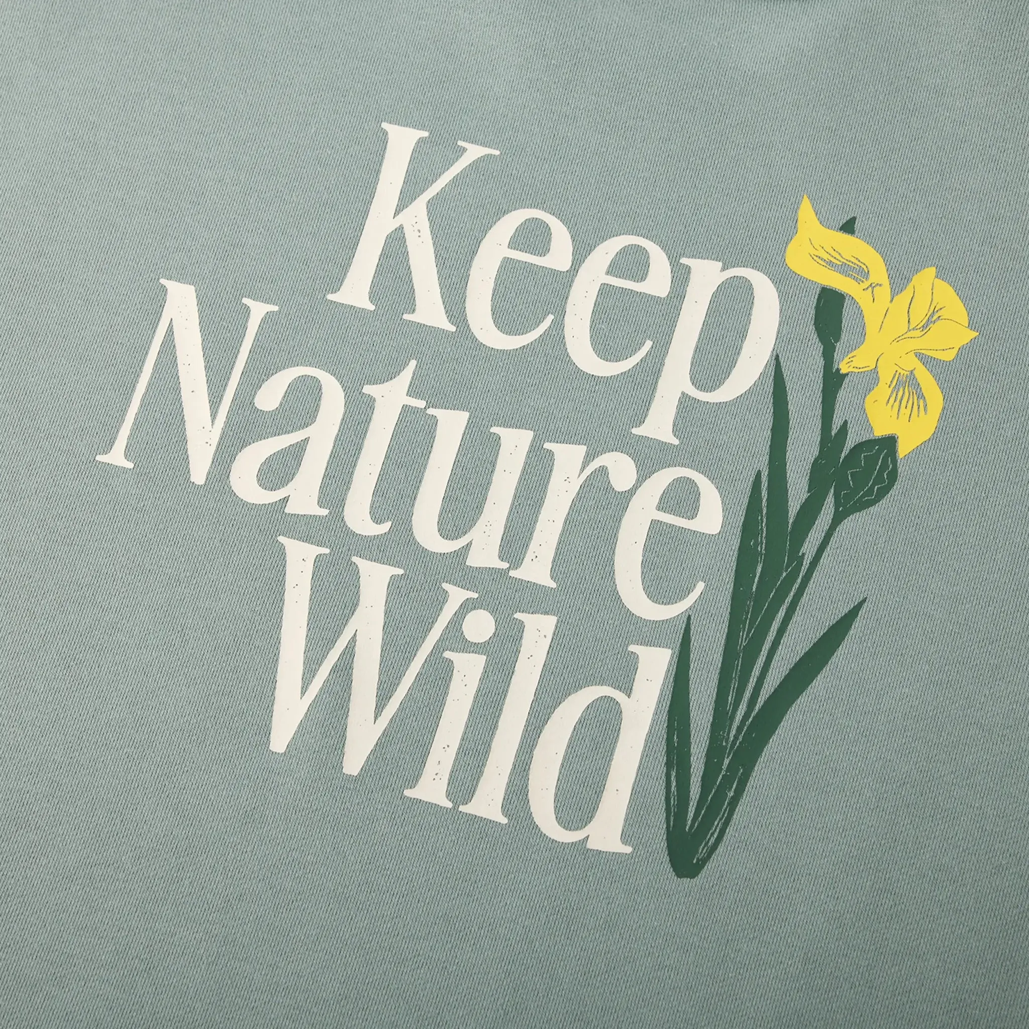 W's Yellow Iris Crewneck